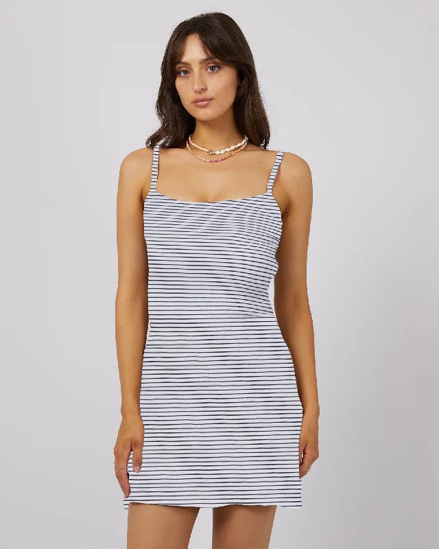 All About Eve Eve Rib Stripe Mini Dress