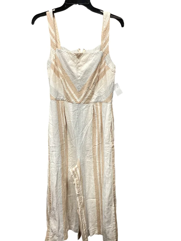 Jumpsuit By Anthropologie In Striped Pattern, Size: 4