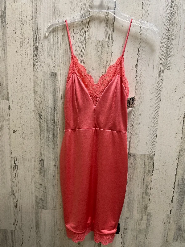 Pink Dress Casual Midi Fashion Nova, Size S