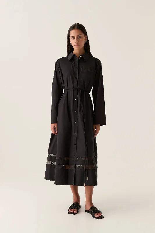 Reframe Logo Shirt Dress