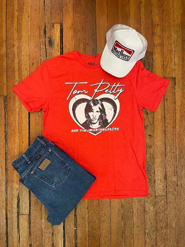 Tom Petty Layered Heart T-Shirt