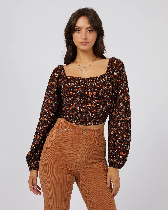 All About Eve Luna Floral Top