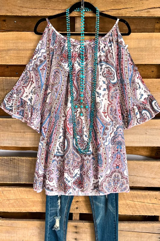 Persian Charm Tunic - Multi-Pink