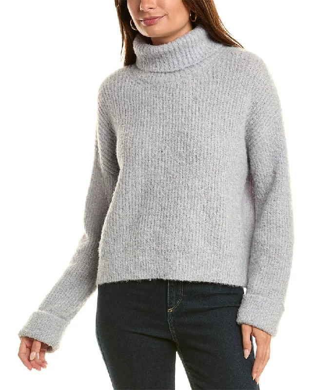 525 America Vida Boucle Turtleneck Pullover