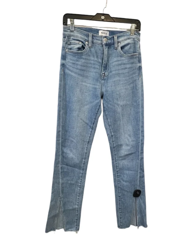 Jeans Designer By Pistola In Blue Denim, Size: 4