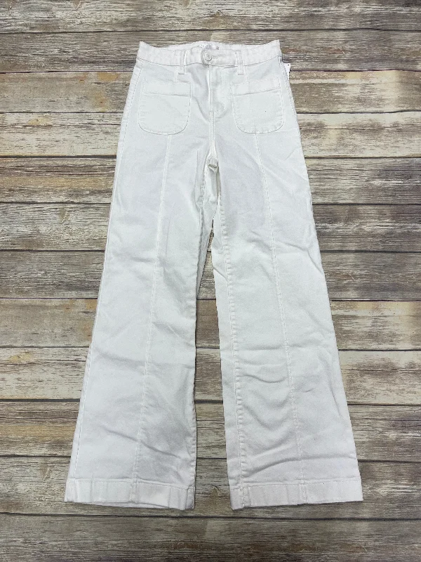 Jeans Flared By Lc Lauren Conrad In White, Size: 6