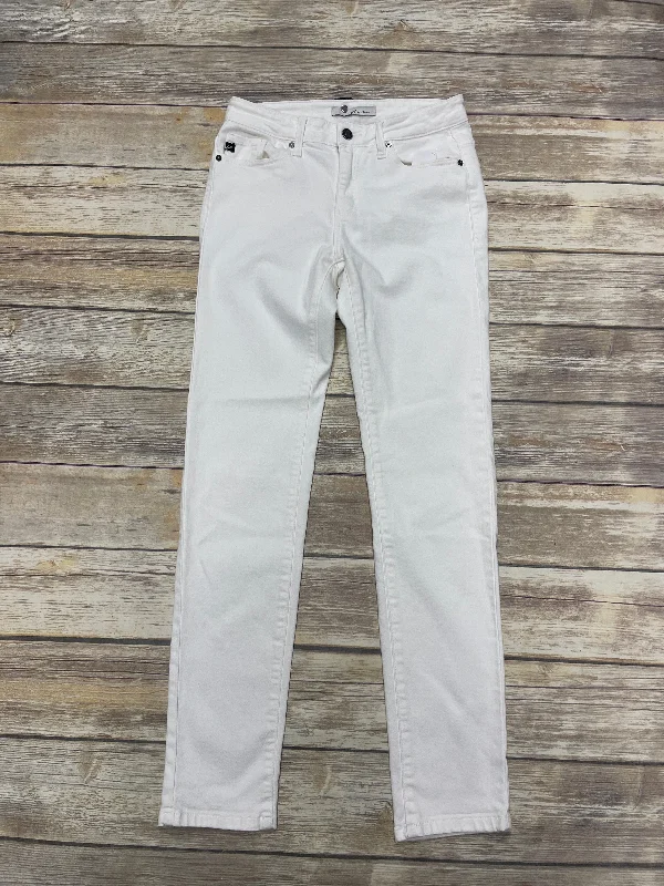 Jeans Skinny By Kancan In White, Size: 6