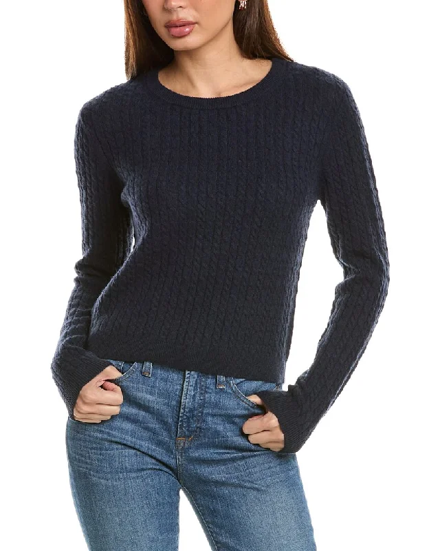 Magaschoni Baby Cable Cashmere Pullover