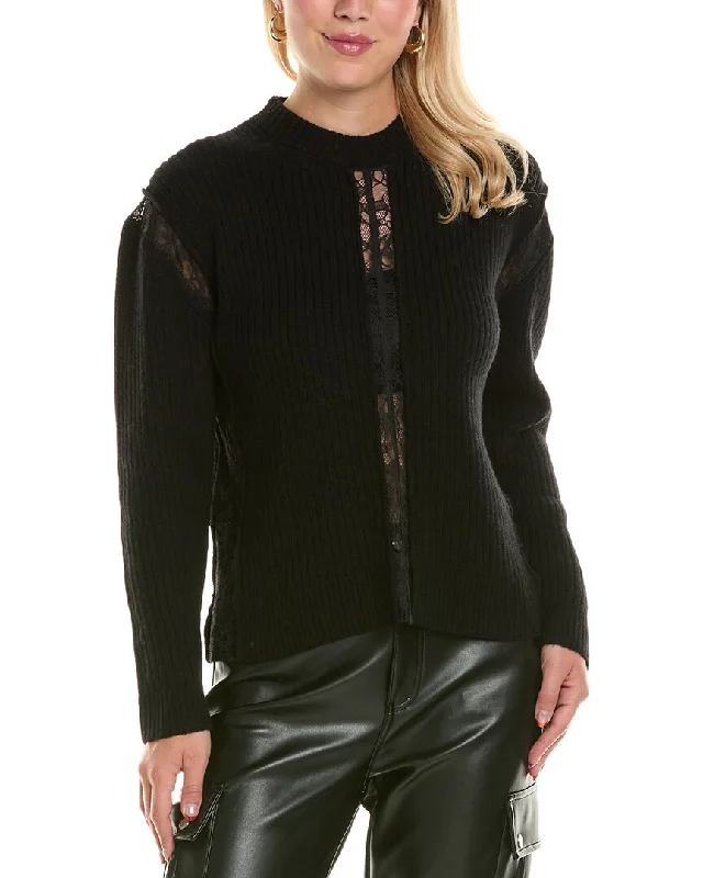 SIMKHAI Ruba Wool & Cashmere-Blend Sweater