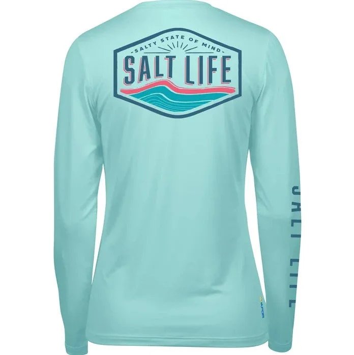 Women's Rays And Waves Long Sleeve Tee