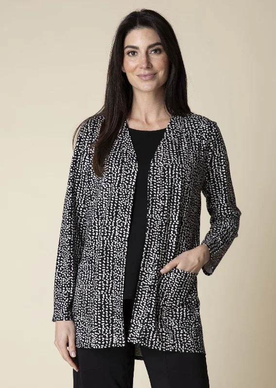 Habitat - Long Shirred Back Open Front Cardigan